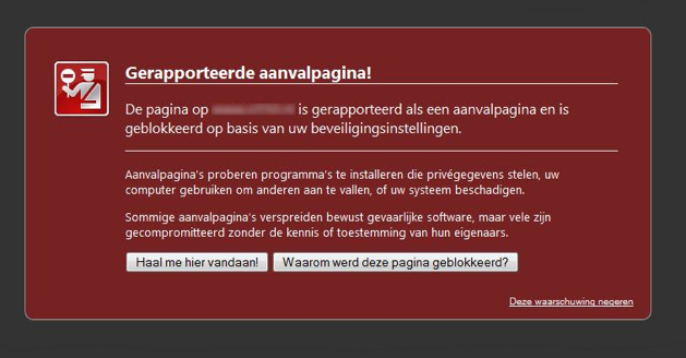 Melding in Firefox