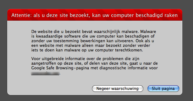 Melding in Safari
