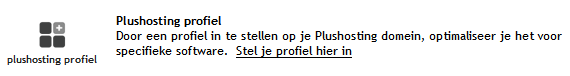 Plushosting Profiel - mijndomein afbeelding